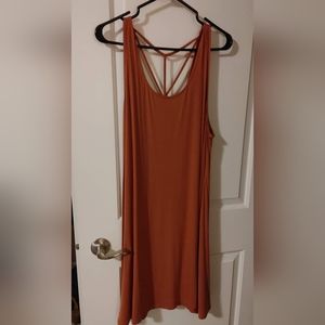Maurices Pink Sleeveless Sun Dress